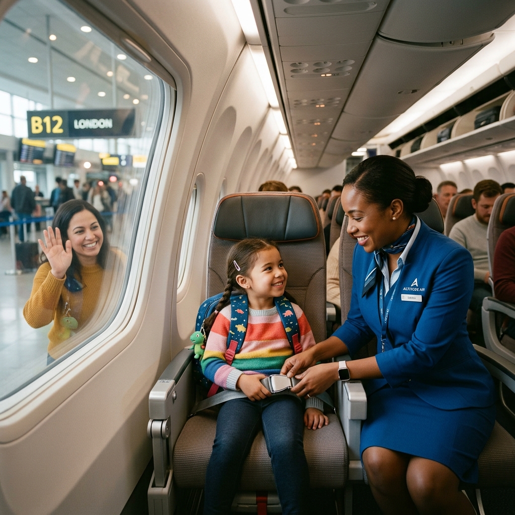 Unaccompanied Minor Flight Booking Assistance